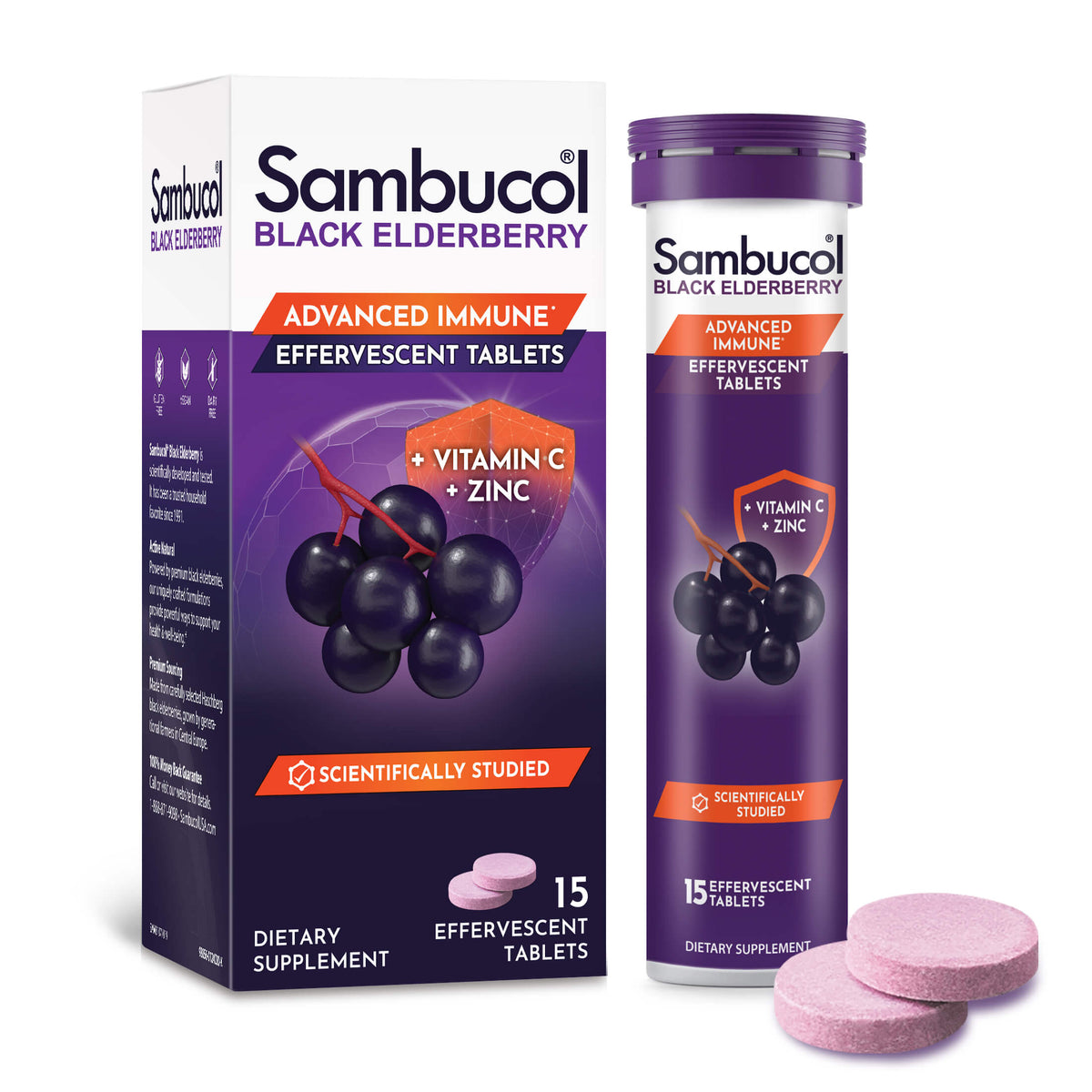 Sambucol Immuno Forte Black Elderberry Pastilles 20 Pack - View #7