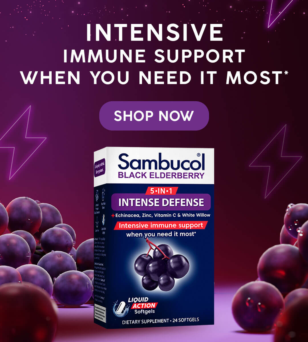 Sambucol Black Elderberry Immune Support – Sambucol USA